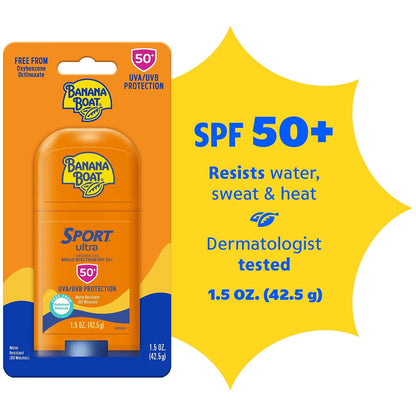 Sport SPF 50 Sunscreen Stick, 1.5 Oz