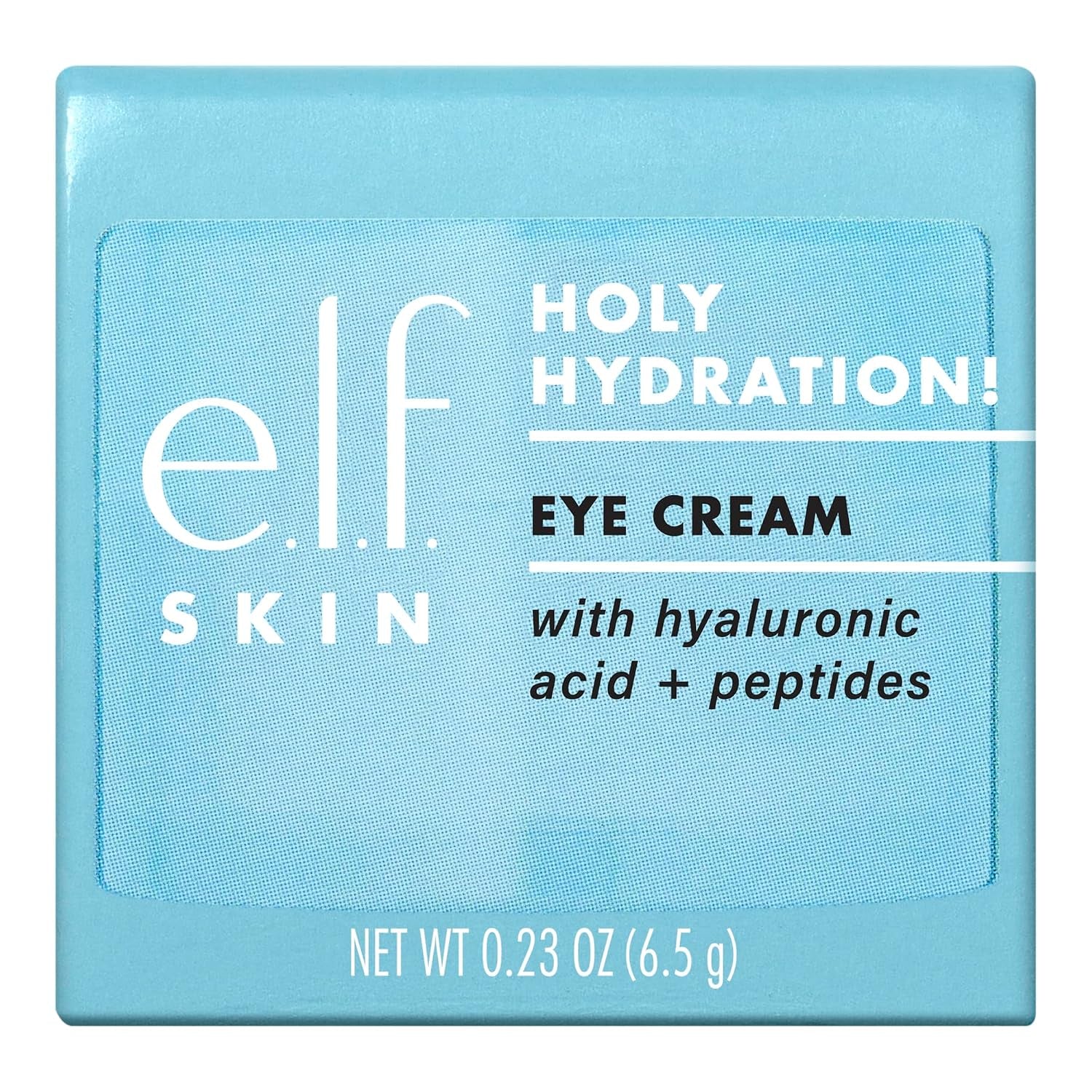 SKIN Holy Hydration! Eye Cream Mini, Rich Hydrating Eye Cream for Minimizing Dark Circles, Infused with Hyaluronic Acid, Vegan & Cruelty-Free
